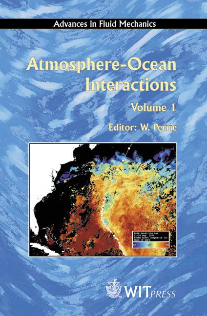 Atmosphere-Ocean Interactions Volume 1